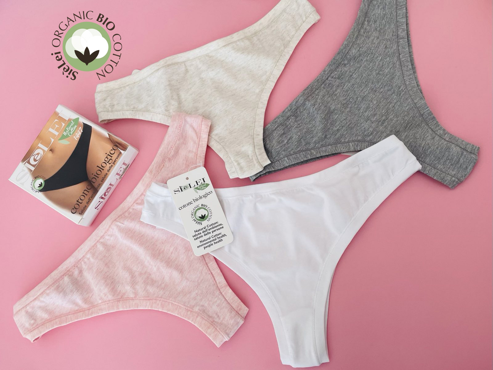 Бразилиана от органичен памук Sielei 1447 серия Natural Cotton