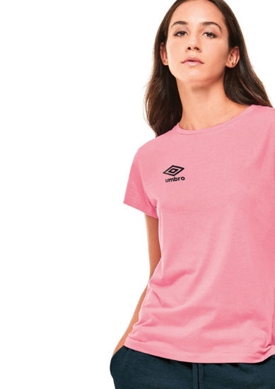 Дамска памучна блуза с къс ръкав T-shirt Umbro 12093