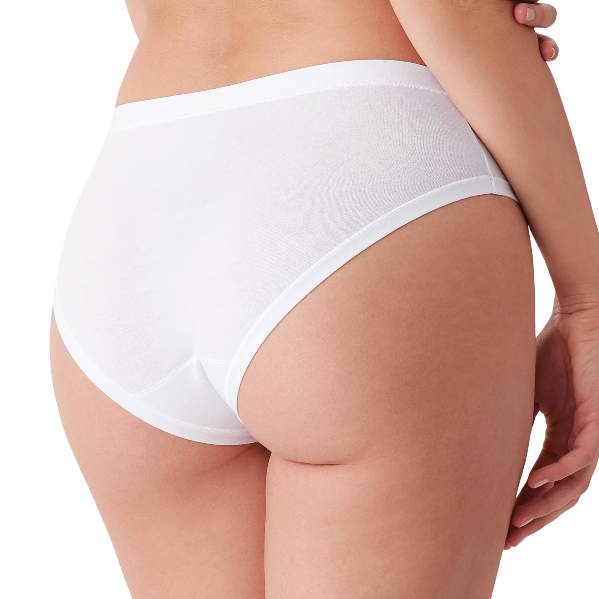 Изчистени дамски бикини от памук и модал Cotonella Super Soft ADD07