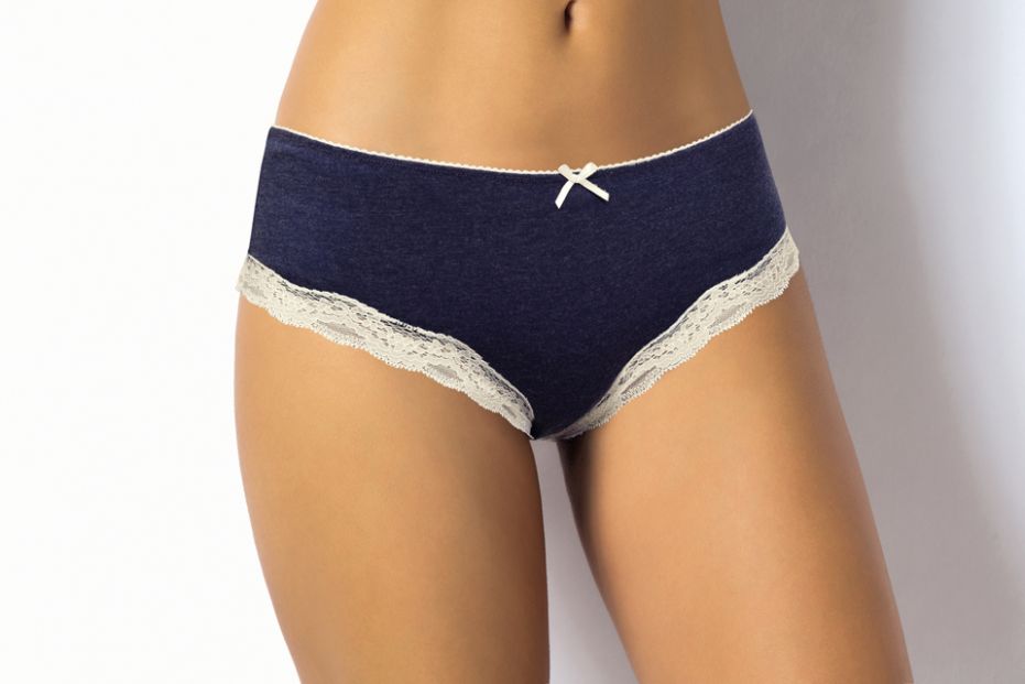 Памучни бикини Sielei 1261 серия I Perfetti с дантела