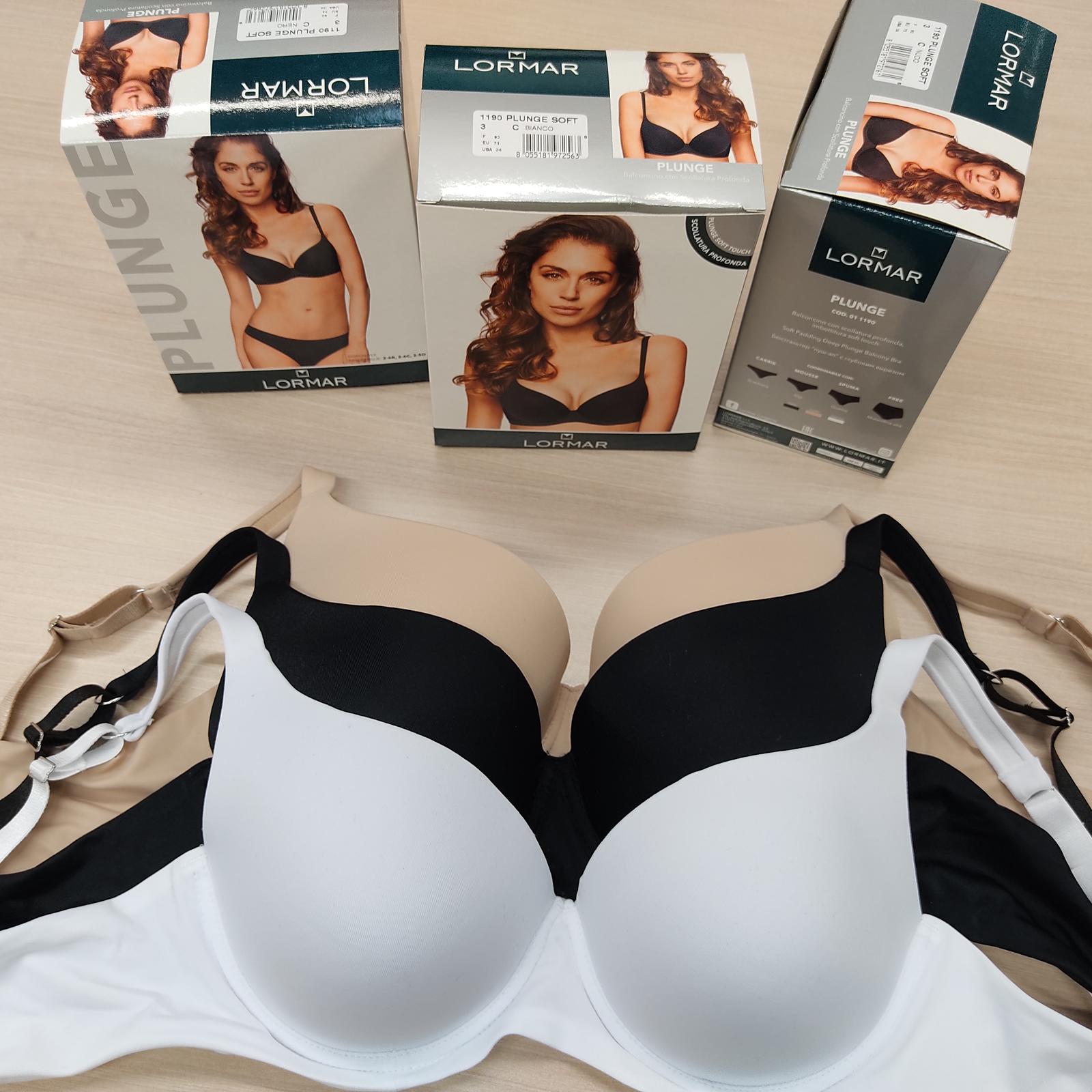 Комфортен сутиен с дълбоки чашки Balconette Lormar Plunge Soft