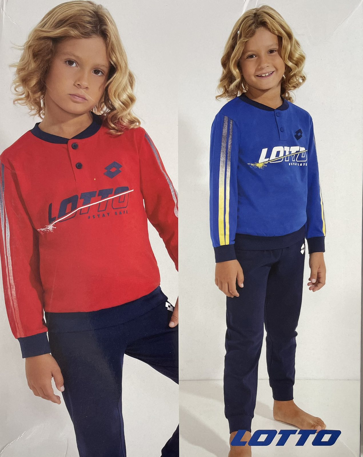 Детско домашно облекло/пижама за момче Lotto 4102 Homewear