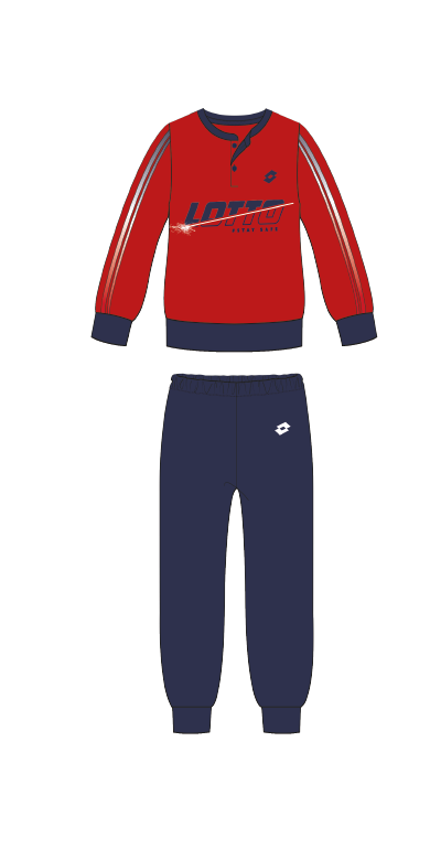 Детско домашно облекло/пижама за момче Lotto 4102 Homewear