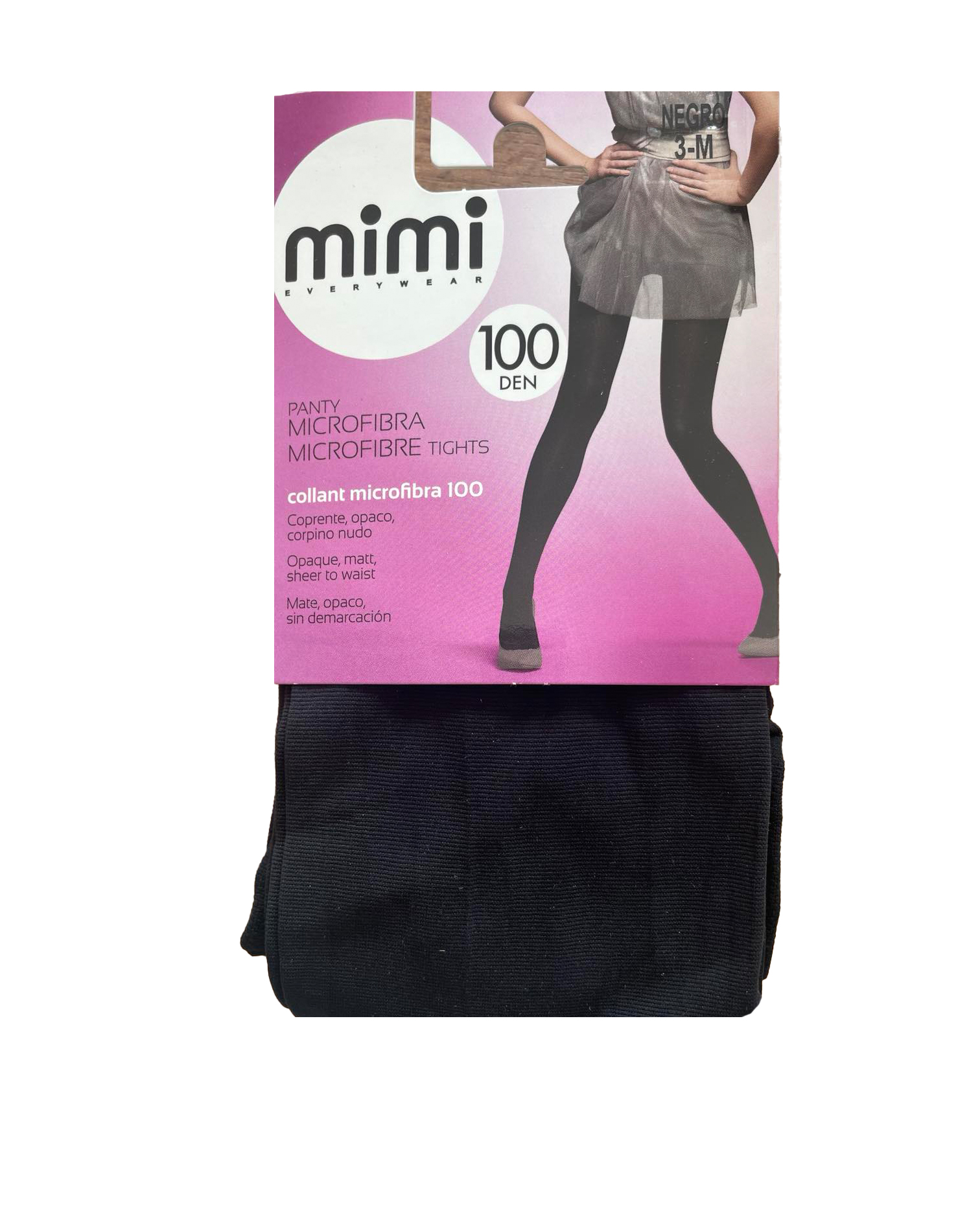 Плътен чорапогащник от микрофибър MiMi by POMPEA 100 ДЕН