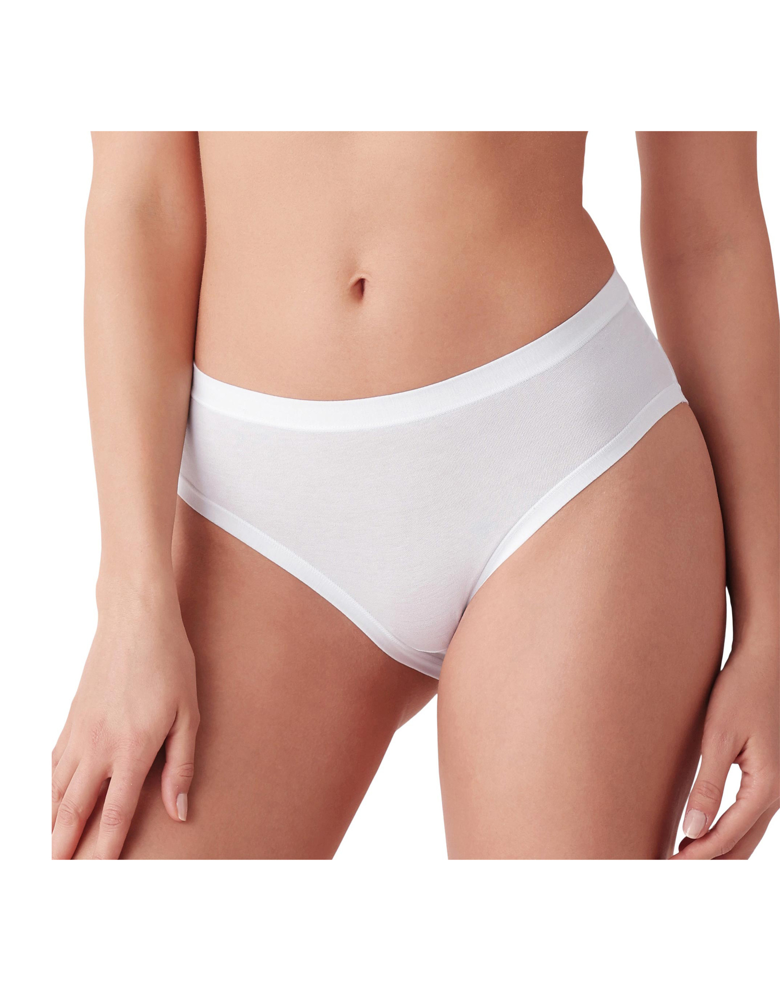 Изчистени дамски бикини от памук и модал Cotonella Super Soft ADD07